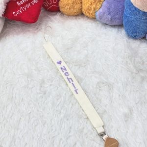 İsme Özel Nakışlı Emzik Zinciri