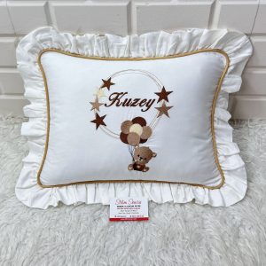 İsme Özel Nakışlı Bebek Yastığı